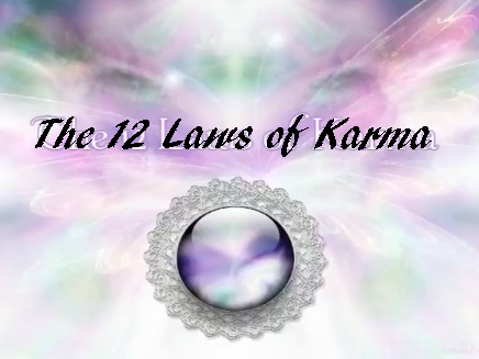 The Twelve karmic laws video