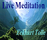 Eckhart Tolle Live Meditation on facebook